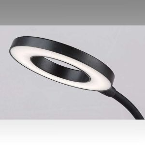 5W LED Настолна лампа HARDIN 2700-6000K, Черна / Бяла пластмаса