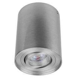 Surface Downlight TOLEDO DL700 BK Cylinder, White, Chrome