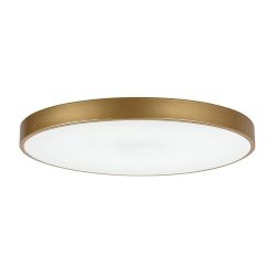 60W LED ceiling lamp TESIA 3000-6000K, Gold metal / White plastic