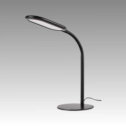 10W LED Table Lamp ADELMO 3000-6000K, Black Metal / White Plastic