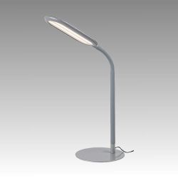 10W LED Table Lamp ADELMO 3000-6000K, Gray Metal / White Plastic
