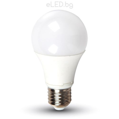 LED КРУШКА 10W E27 А60 SMD 2700К топло бяла светлина