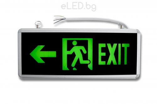 LED Табелка EXIT със стрелка наляво