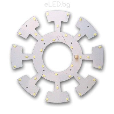 18W LED платка за плафон SMD 64V 6000K студена светлина, без драйвер