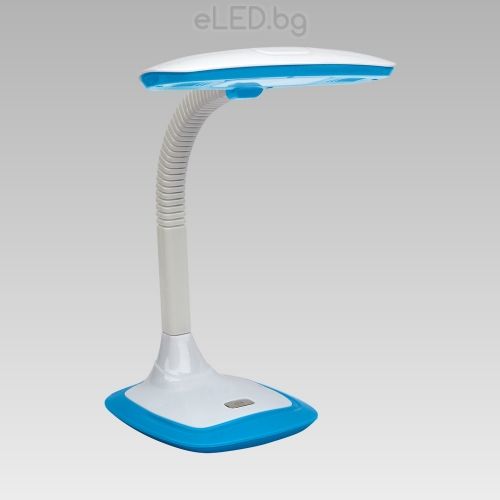 4W LED Настолна лампа PADDY Синьо и Бяло