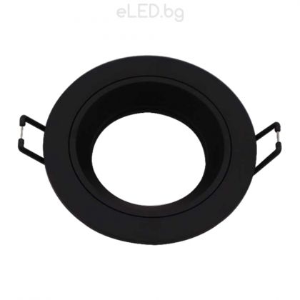 Decorative Downlight frame OLA D11 GU10 Aluminium / Black