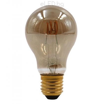 3.5W LED крушка Филамент Е27 SMD A60 2700К топло бяла светлина Димируема