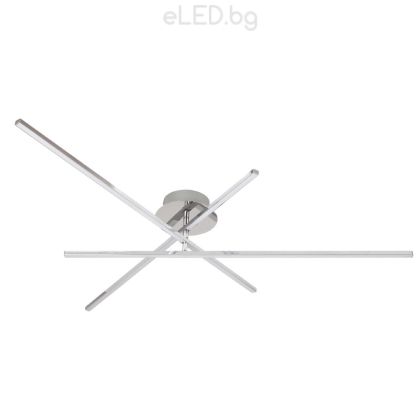 18W LED Light fixture MEREDITH 4000K,  Chrome/ Metal