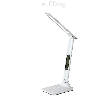 5W LED Table Lamp DASHAL 3000-6000K, White plastic