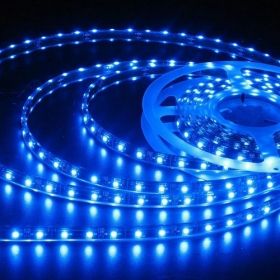 24W LED Лента SMD3528 4.8W 60 LED/м IP20 Синя светлина 5m.