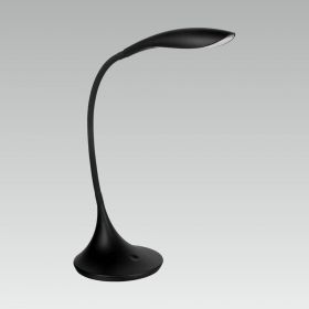 6.4W Black LED Table Lamp SWAN SMD 3000 К Warm White Light