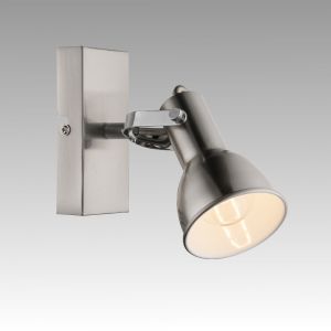 Spot Lamp  FARGO 1xE14 230V Nickel-mat metal
