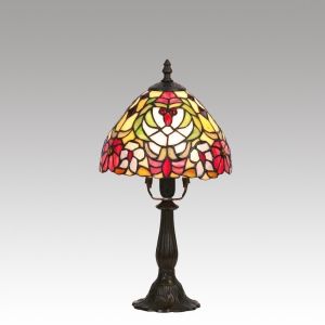 Table Lamp MIRELLA 1хE14 230V Metal / Tiffany Glass