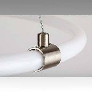 55W LED Hanging Ceiling Lamp OTHELLO 3000К, 4000K и 6000K Satin -chrome/ Metal 