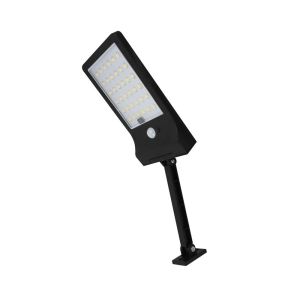 3W Solar LED Floodlight Photo + PRI Sensor IP44 6400K Li-ion battery 18650 3.7V 1800mAh
