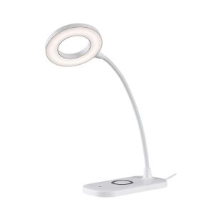 5W LED Table Lamp HARDIN 2700-6000K, White Plastic